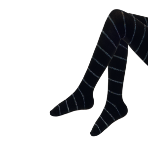 גרביון כותנה דגם SHINY STRIPE